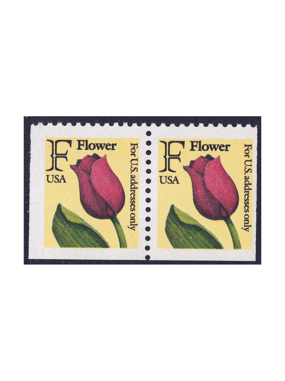 USA 1991 Interior Service (F) □ adjacent sides 2v MNH**