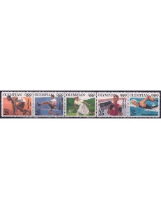 USA 1990 Campioni olimpici 5v MNH**
