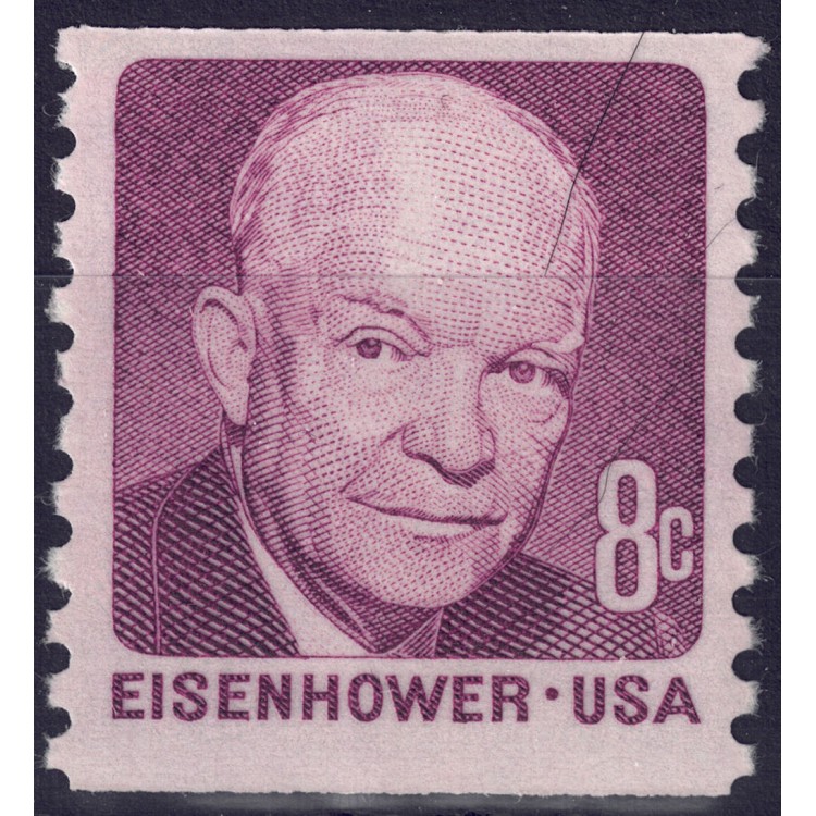 USA 1971 Eisenhower (8c grenade) by booklet MNH**