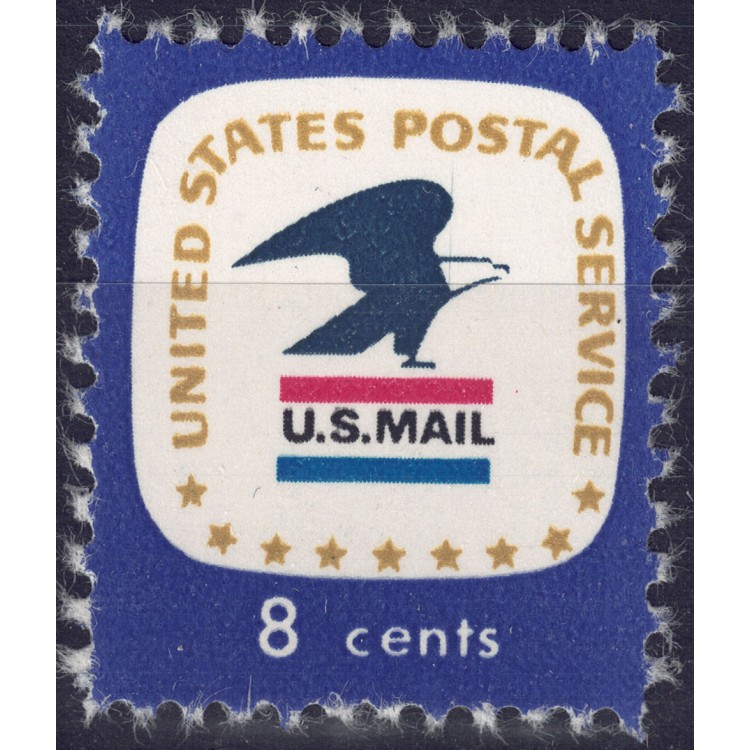 USA 1971 Ordinary Set (8c blue and red) MNH**