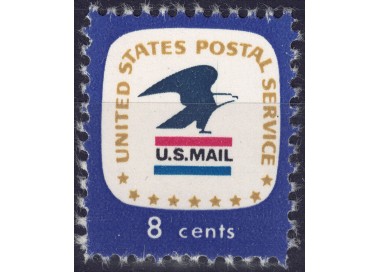 USA 1971 Ordinary Set (8c blue and red) MNH**