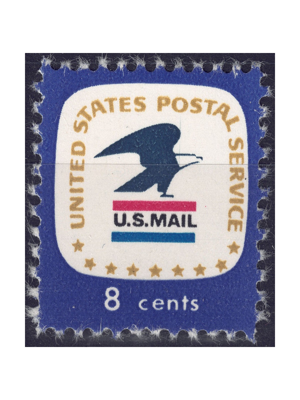 USA 1971 Ordinary Set (8c blue and red) MNH**