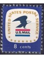 USA 1971 Serie ordinaria (8c azzurro e rosso) MNH**