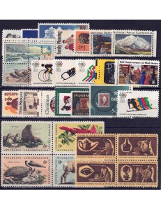 USA 1972 Annata completa 31v MNH**