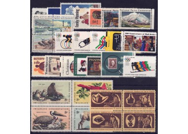 USA 1972 Complete vintage 31v MNH**