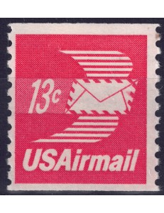 USA 1973 Winged Letter (Airmail) from reel MNH**
