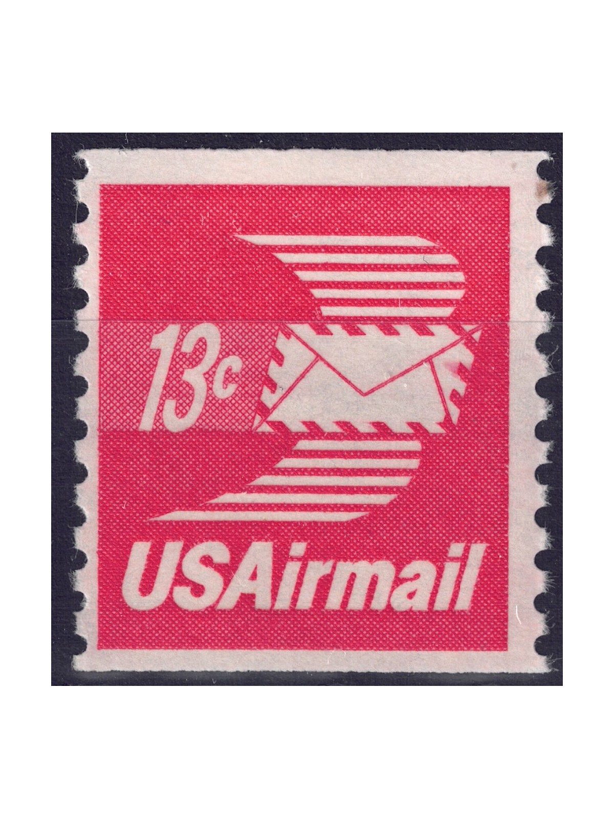 USA 1973 Winged Letter (Airmail) from reel MNH**