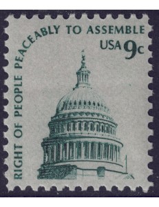 USA 1975 Democracy and Freedom (Capitol) MNH**