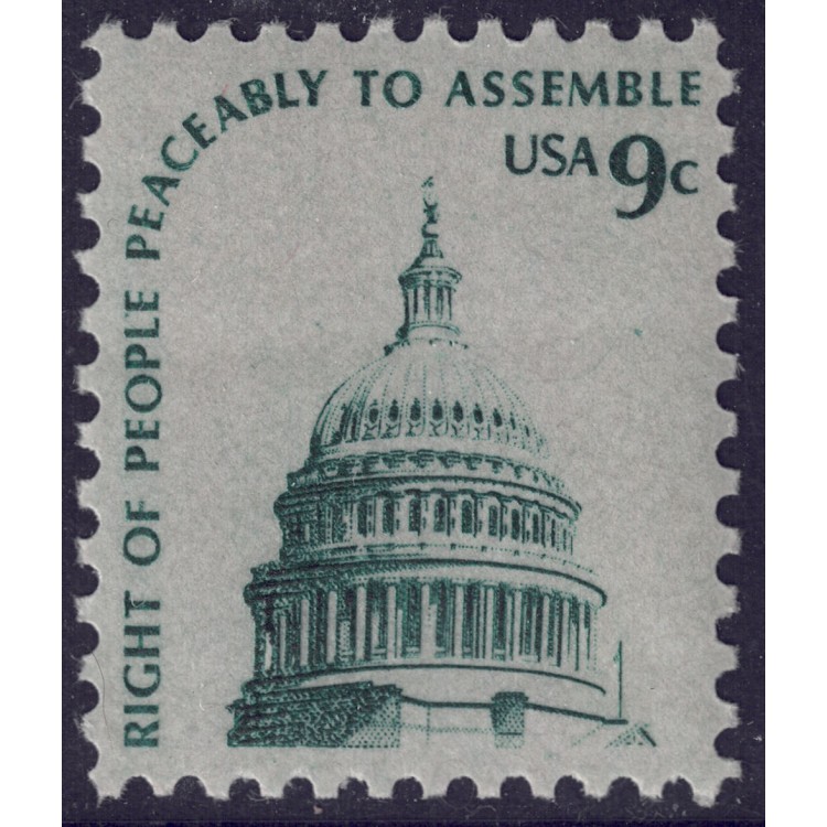 USA 1975 Democracy and Freedom (Capitol) MNH**
