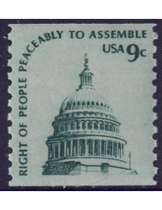 USA 1975 Democrazia e Libertà (Campidoglio) da bobina MNH**