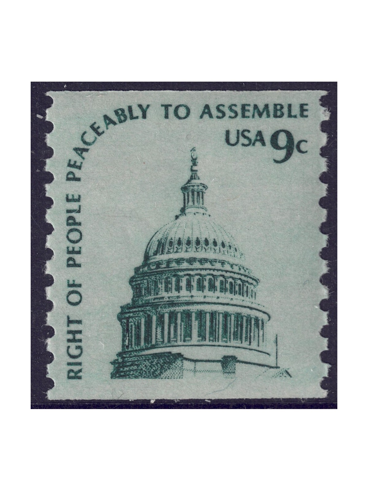 USA 1975 Democrazia e Libertà (Campidoglio) da bobina MNH**