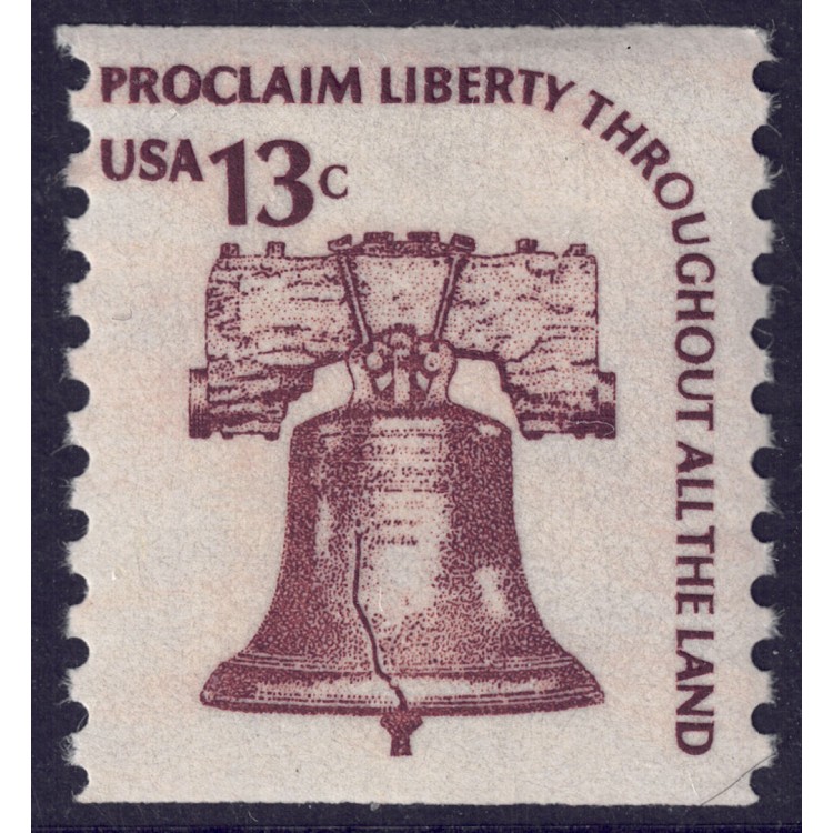 USA 1975 Democrazia e Libertà (Liberty Bell) da bobina MNH**