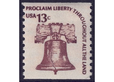 USA 1975 Democracy and Freedom (Liberty Bell) from reel MNH**