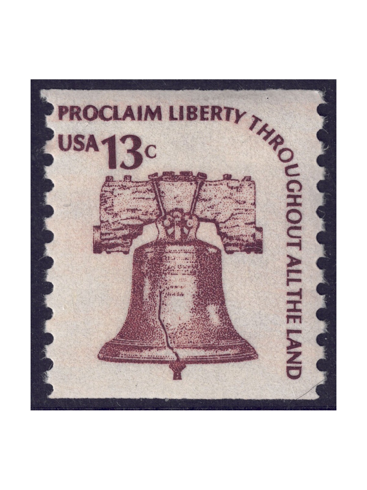 USA 1975 Democracy and Freedom (Liberty Bell) from reel MNH**