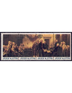USA 1976 Declaration of Independence 4v MNH**