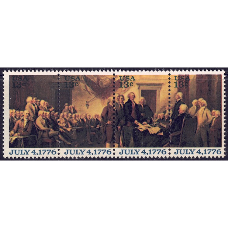 USA 1976 Declaration of Independence 4v MNH**