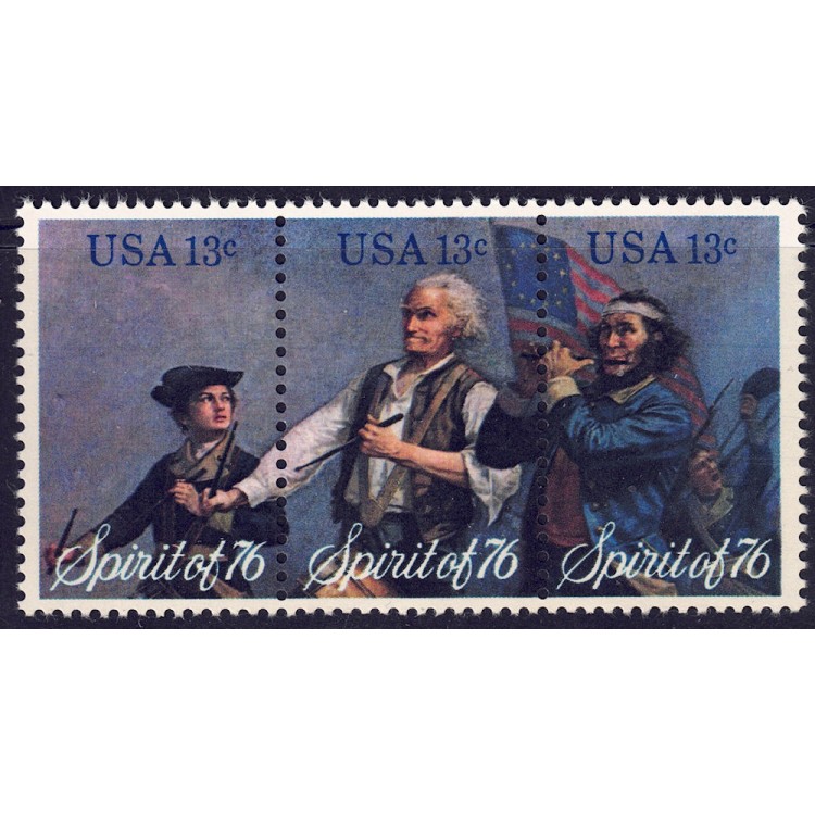 USA 1976 American Revolution 3v MNH**
