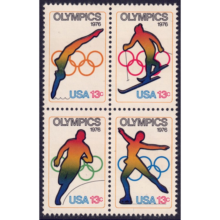 USA 1976 Olimpiadi 4v MNH**