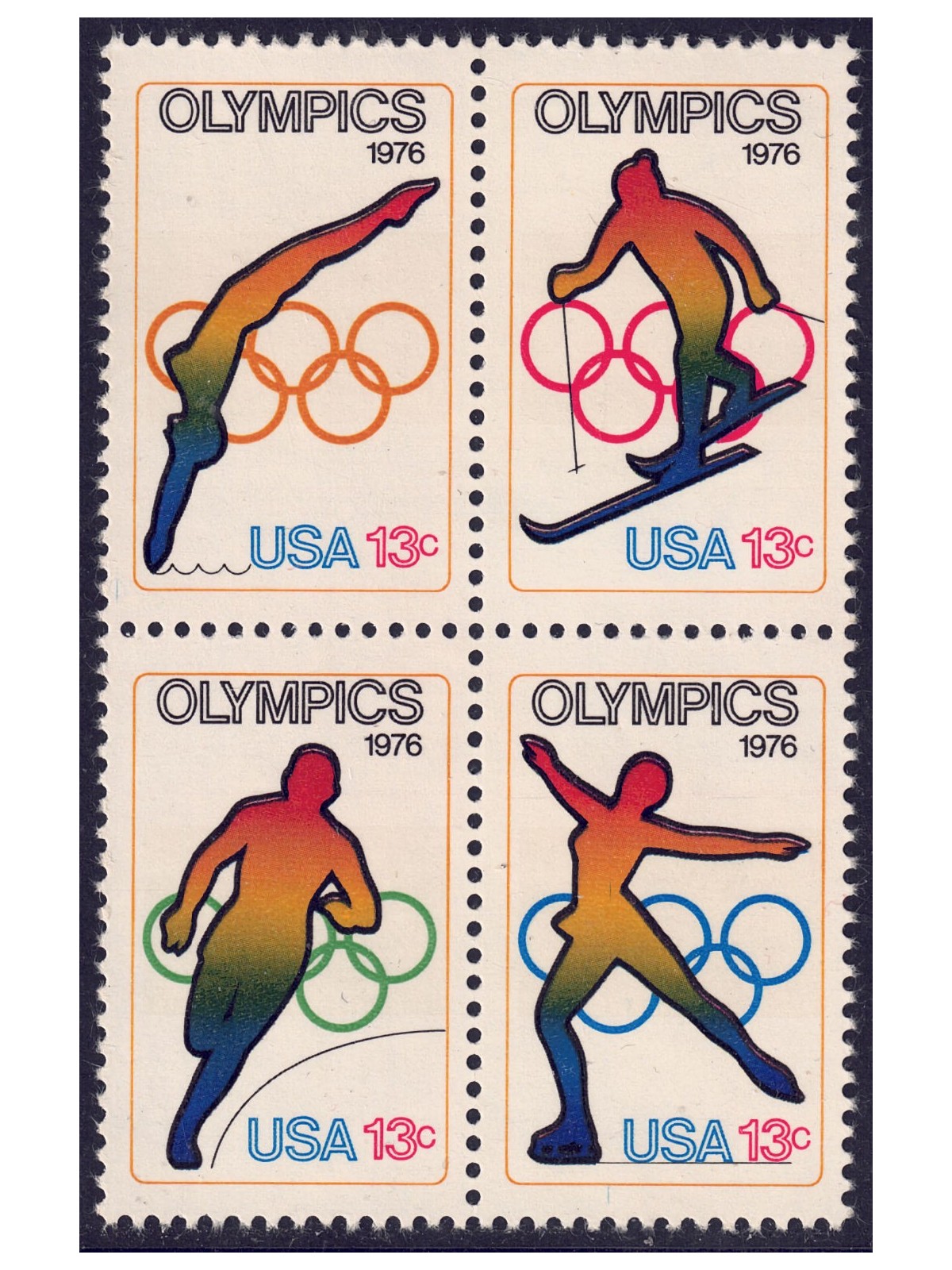 USA 1976 Olimpiadi 4v MNH**