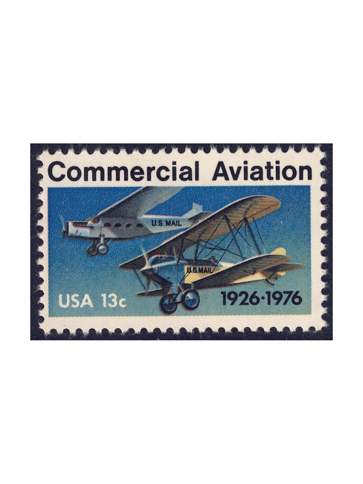 USA 1976 Contratto di posta aerea MNH**