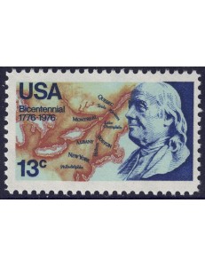 USA 1976 Benjamin Franklin MNH**