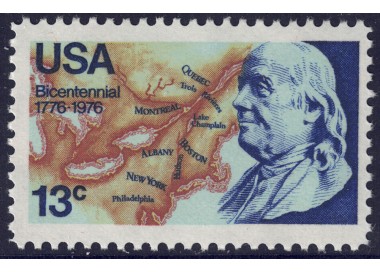 USA 1976 Benjamin Franklin MNH**
