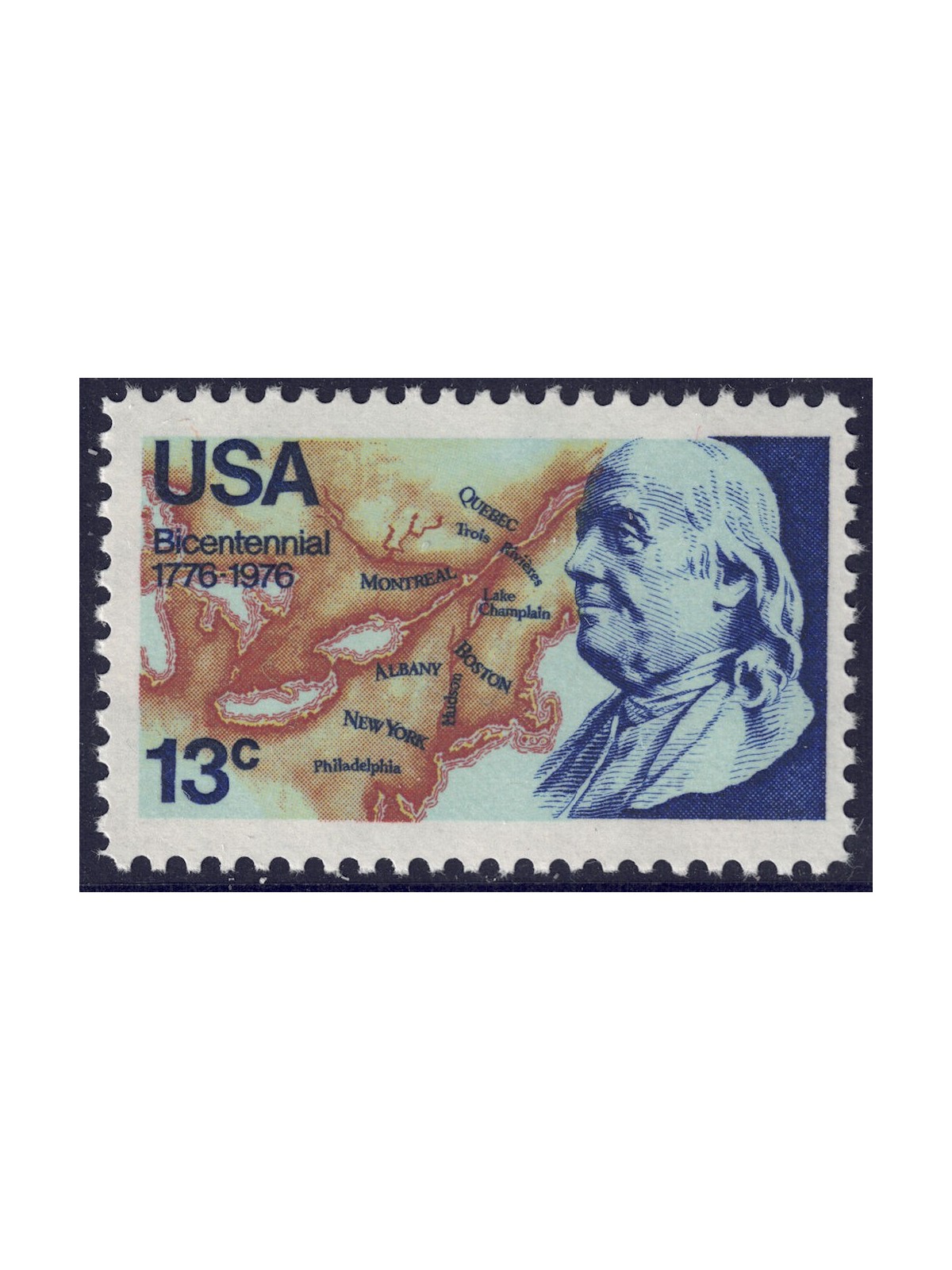 USA 1976 Benjamin Franklin MNH**