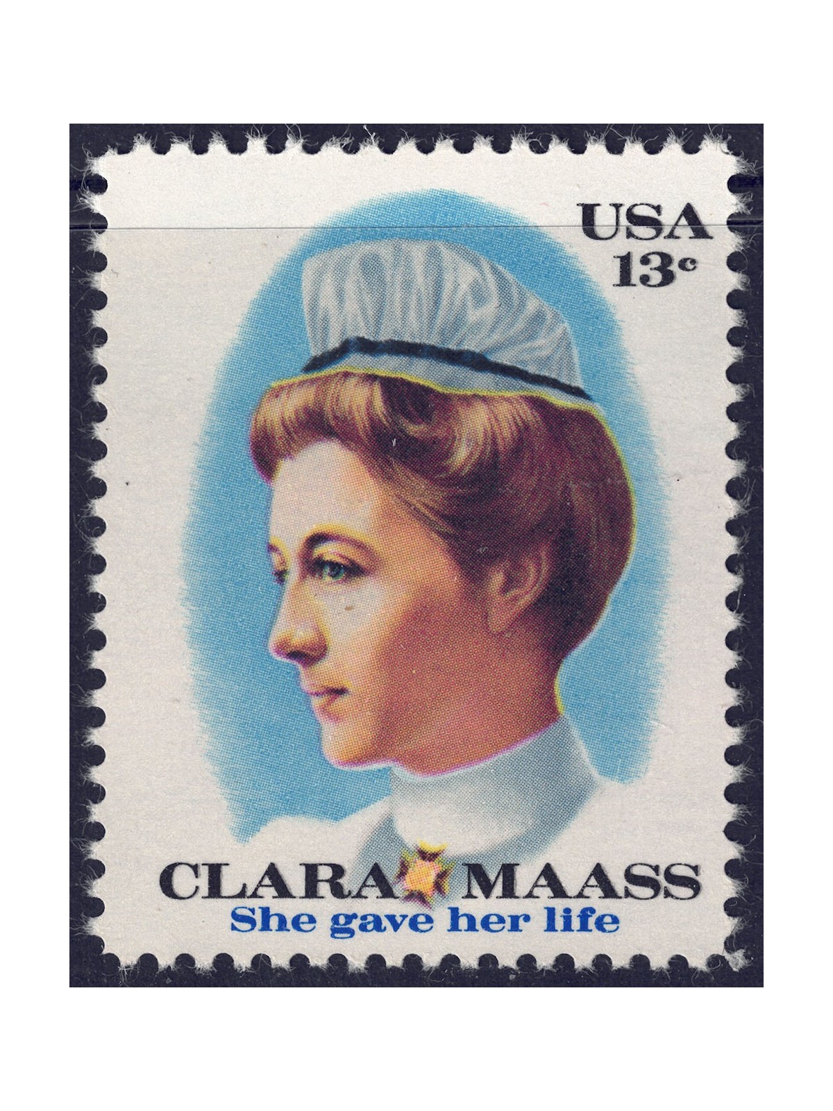 USA 1976 Clara Maass MNH**
