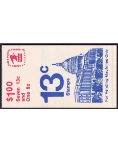 USA 1977 Capitol View booklet MNH**