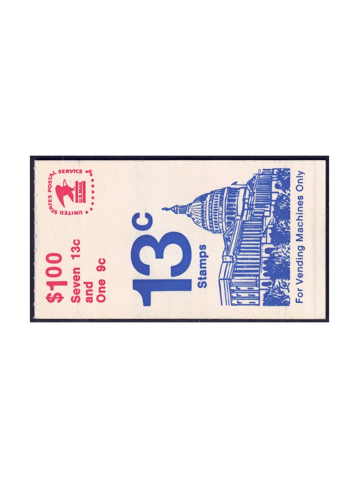 USA 1977 Capitol View booklet MNH**