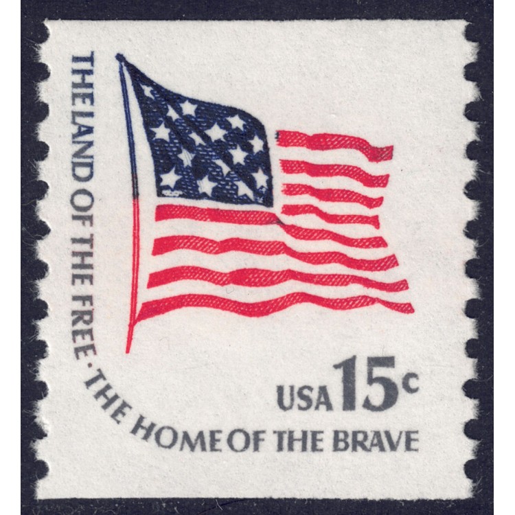 USA 1978 Serie ordinaria (Bandiera Mc Henry) da bobina MNH**