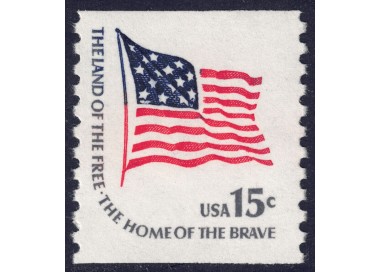 USA 1978 Serie ordinaria (Bandiera Mc Henry) da bobina MNH**