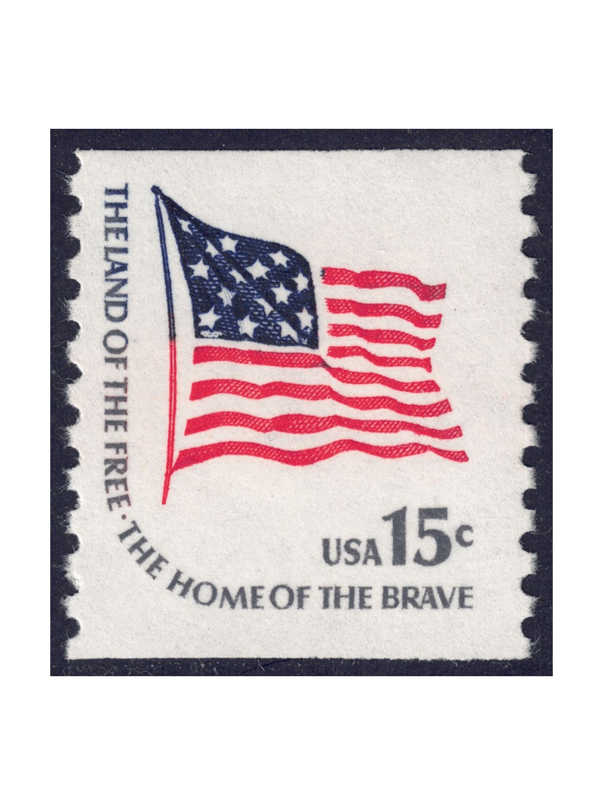 USA 1978 Ordinary series (Mc Henry flag) from MNH reel**