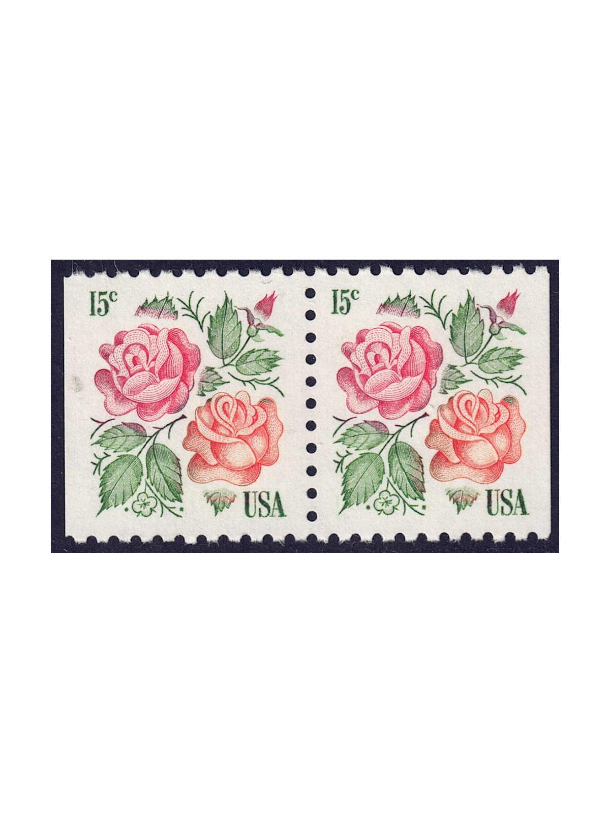 USA 1978 American Rose Society (□ vert.) 2v MNH**