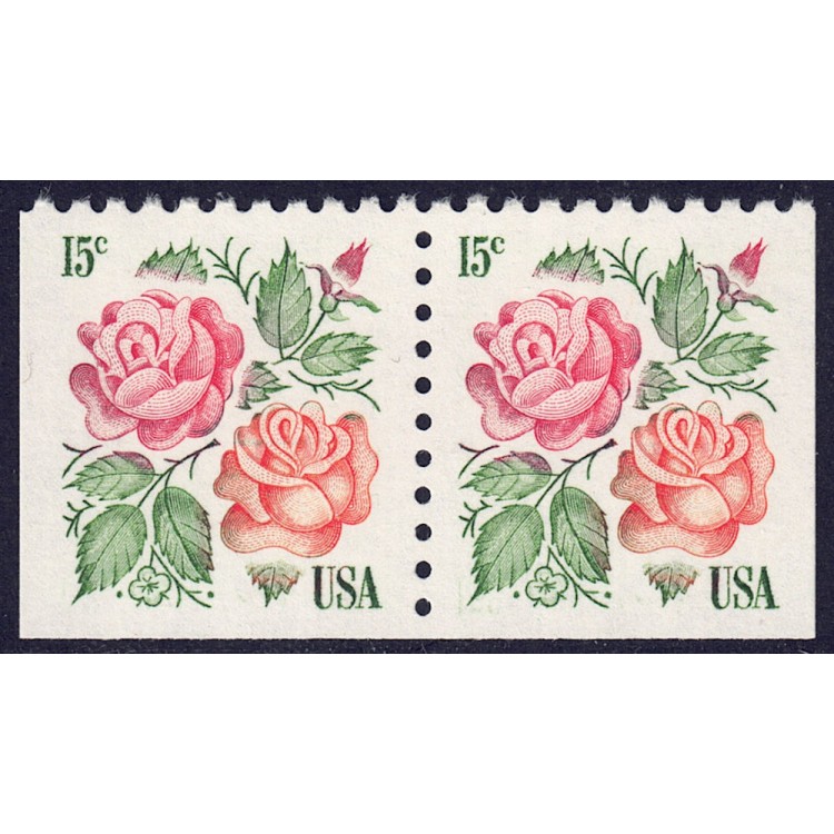 USA 1978 American Rose Society (□ adjacent sides) 2v MNH**