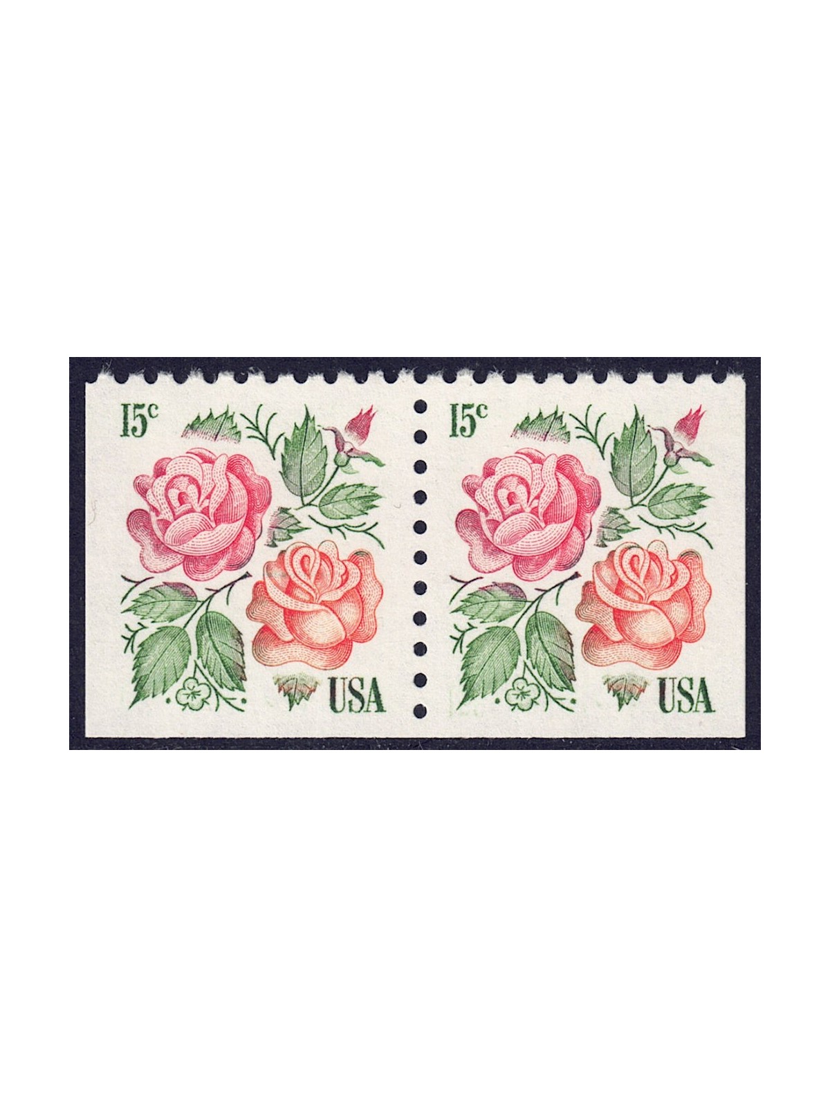 USA 1978 American Rose Society (□ adjacent sides) 2v MNH**