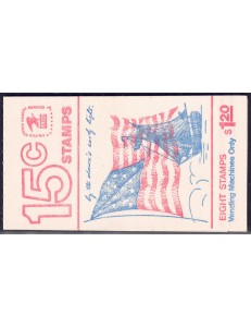 USA 1978 Ordinary series (Mc Henry flag) booklet MNH**