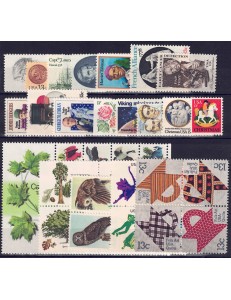 USA 1978 Annata completa 32v + 1 BF MNH**