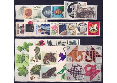 USA 1978 Complete vintage 32v + 1 s/s MNH**