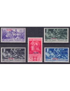AEGEAN CALINO 1930 Francesco Ferrucci 5v MNH**