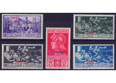 EGEO NISIRO 1930 Francesco Ferrucci 5v MNH**