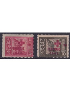 EGEO 1945 Pro Croce Rossa 2v MNH**