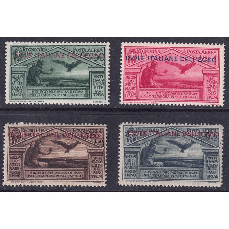 EGEO 1930 Virgilio (posta aerea) 4v MNH**