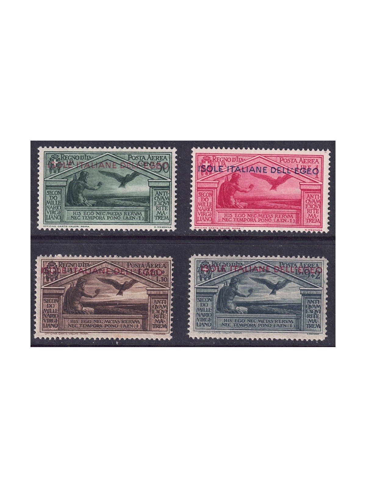 EGEO 1930 Virgilio (posta aerea) 4v MNH**