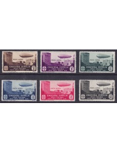 AEGEAN 1933 Zeppelin Cruise 6v MNH** ©