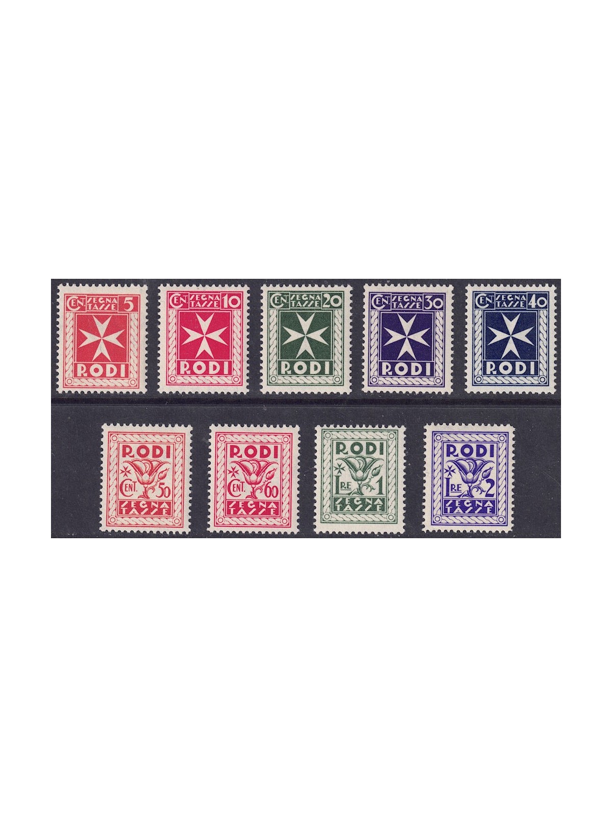 EGEO 1934 Segnatasse 9v MNH**