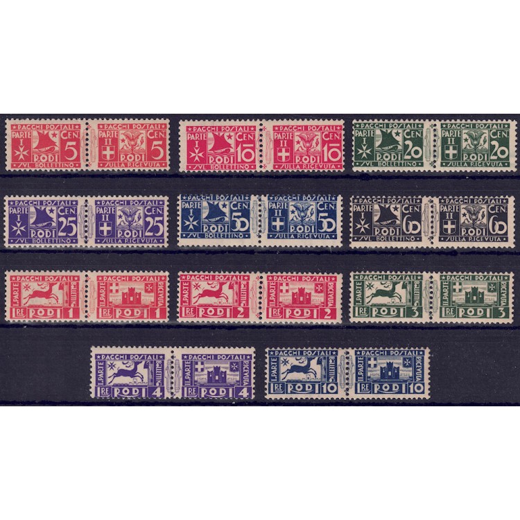 EGEO 1934 Pacchi Postali 11v MNH**