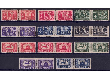EGEO 1934 Pacchi Postali 11v MNH**