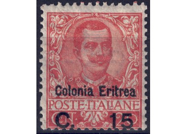 ERITREA 1905 Floral 15c on 20c MNH**