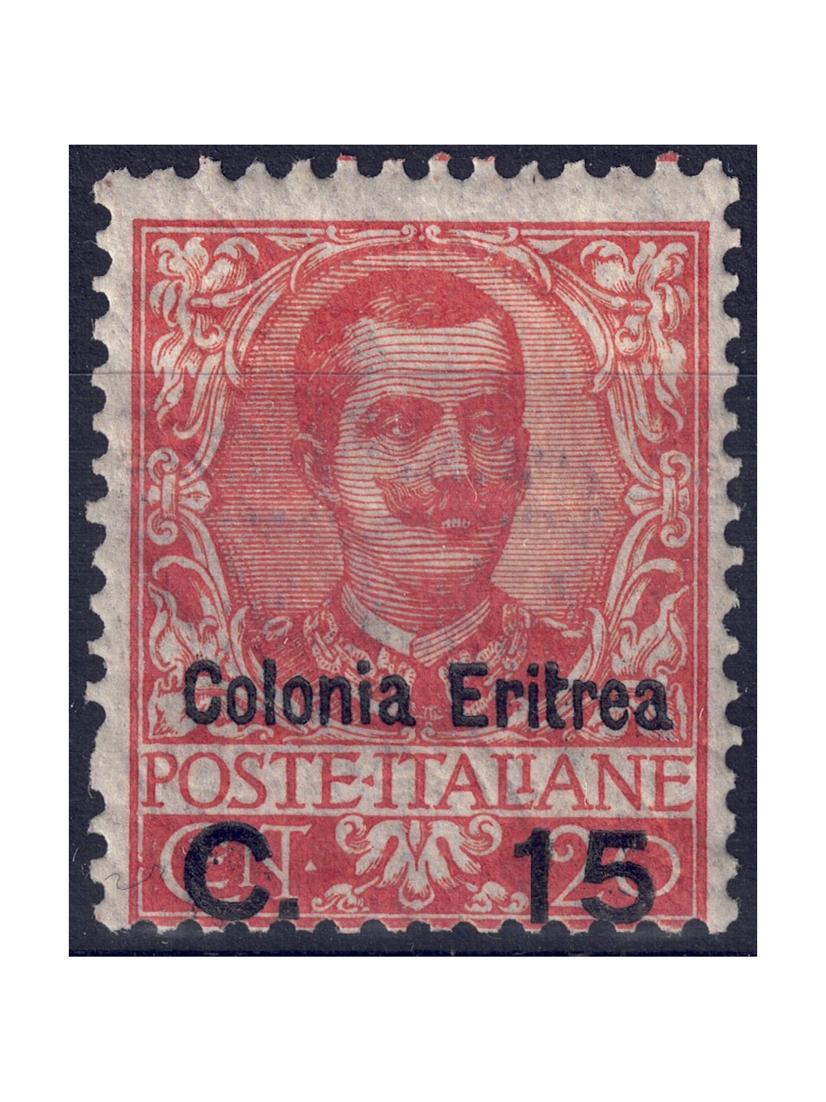 ERITREA 1905 Floral 15c on 20c MNH**